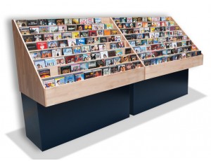 DVD-wand voor winkel